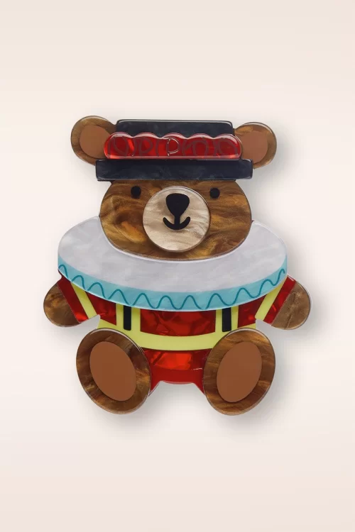 Erstwilder Teddy Yeoman broche
