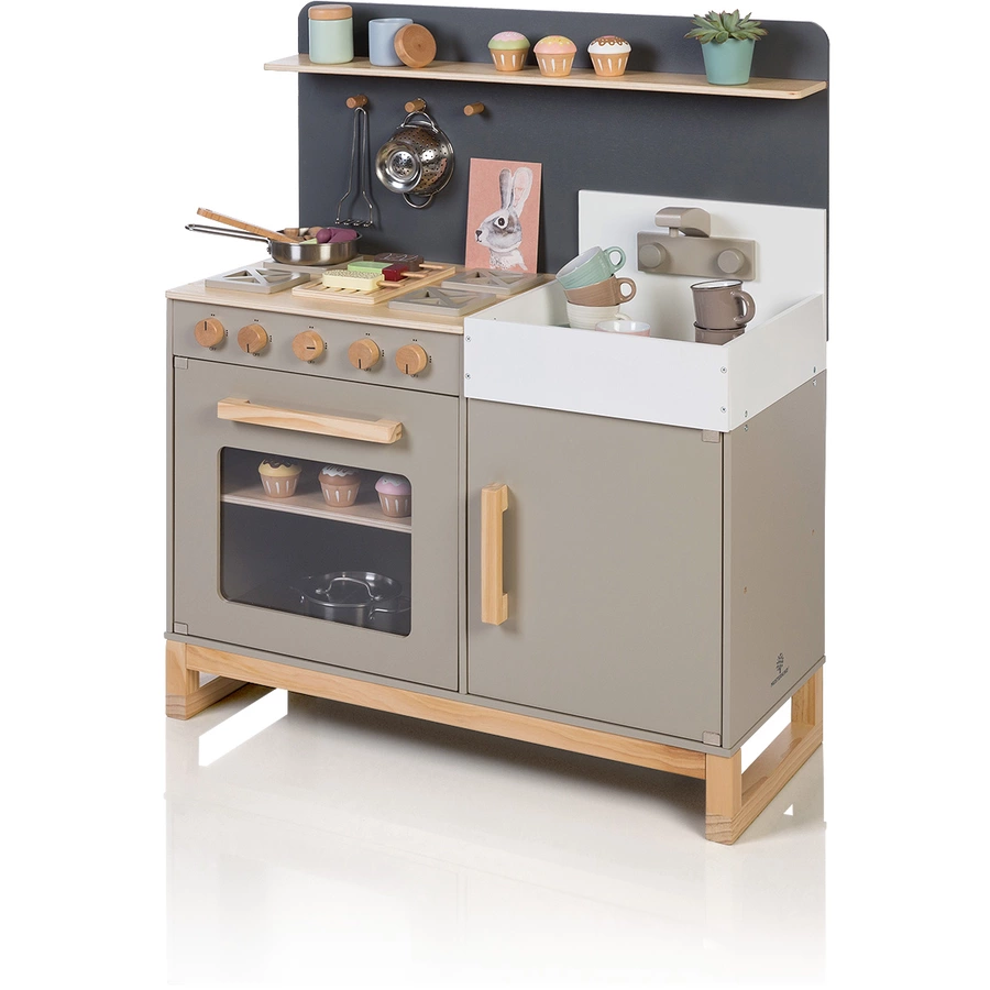 MUSTERKIND® Spielküche Linum - warmgraunatur