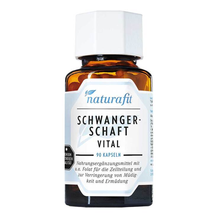 Naturafit Schwangerschaft Vital Kapseln, 90 St