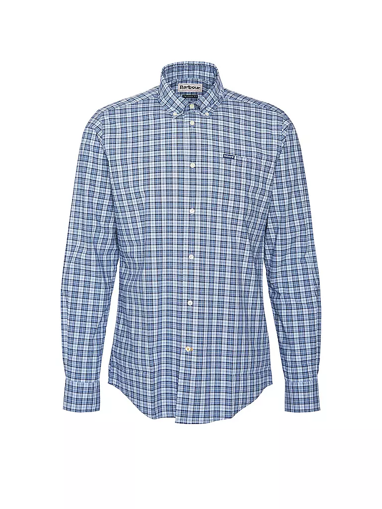 BARBOUR Hemd LOMOND blau