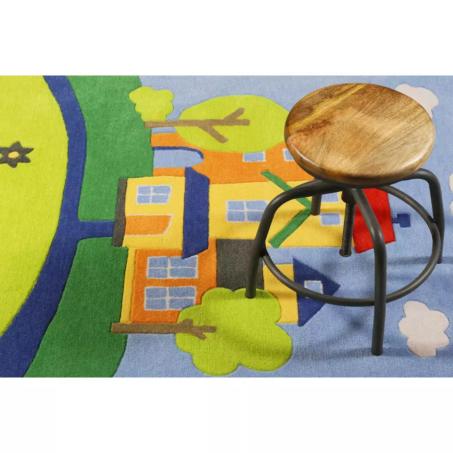 Smart Kids Kinderteppich Villa Villakulla multicolor