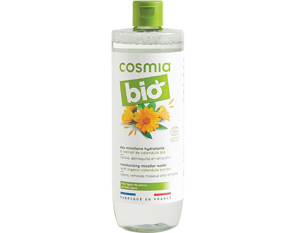 ÁGUA MICELAR COSMIA BIO HIDRATANTE CALENDULA 500ML