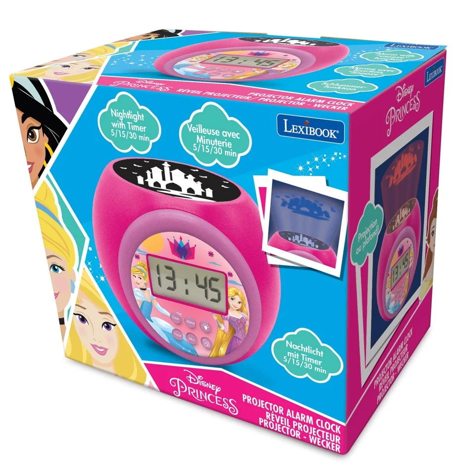 Lexibook - Disney Princess Projektor vækkeur