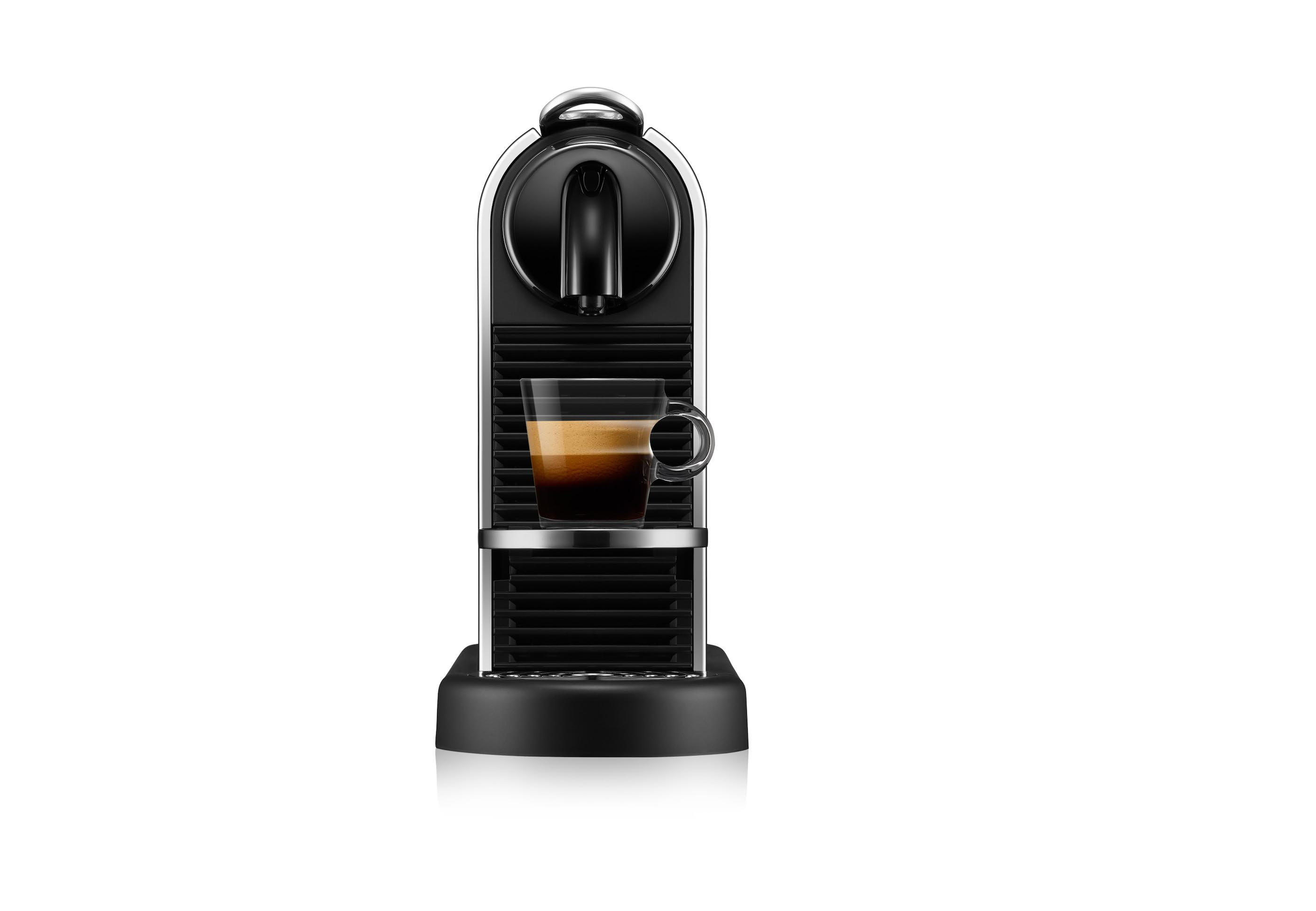 Cafeteira Citiz Platinum D em aço inoxidável
