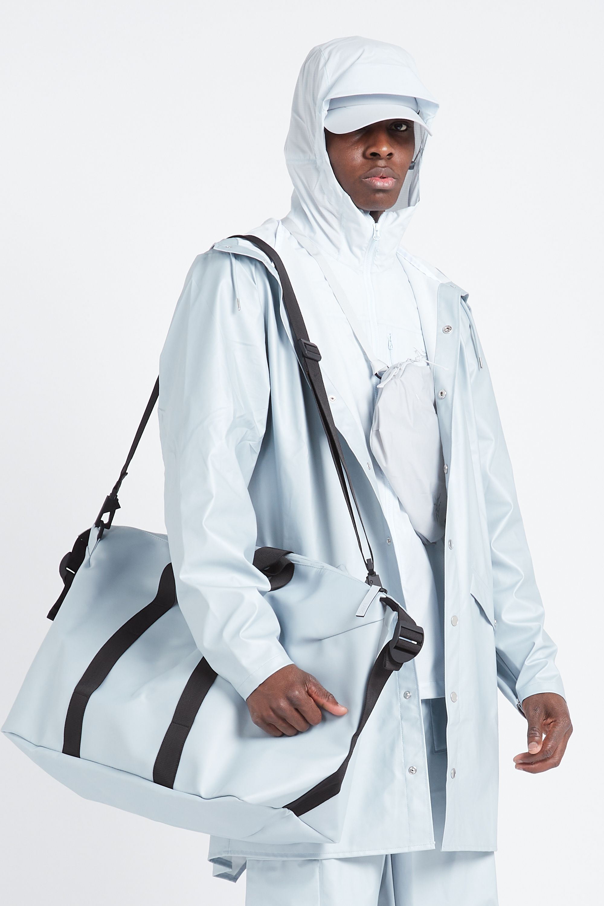 RAINS Sac voyage  Hilo Weekend Bag W3 Bleu
