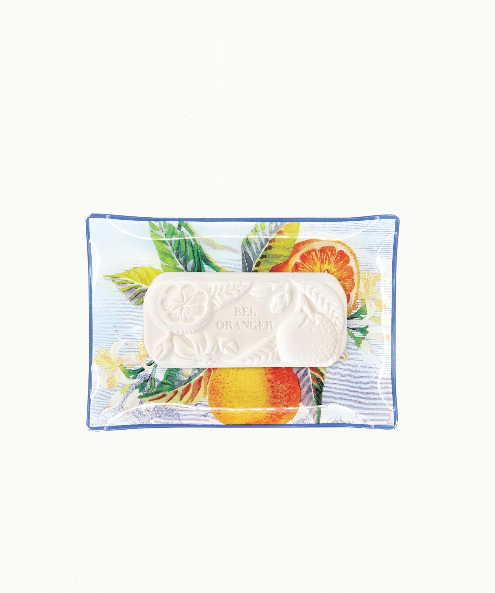 Bel Oranger  Savon & porte savon - 150g / 10 x 14.5cm