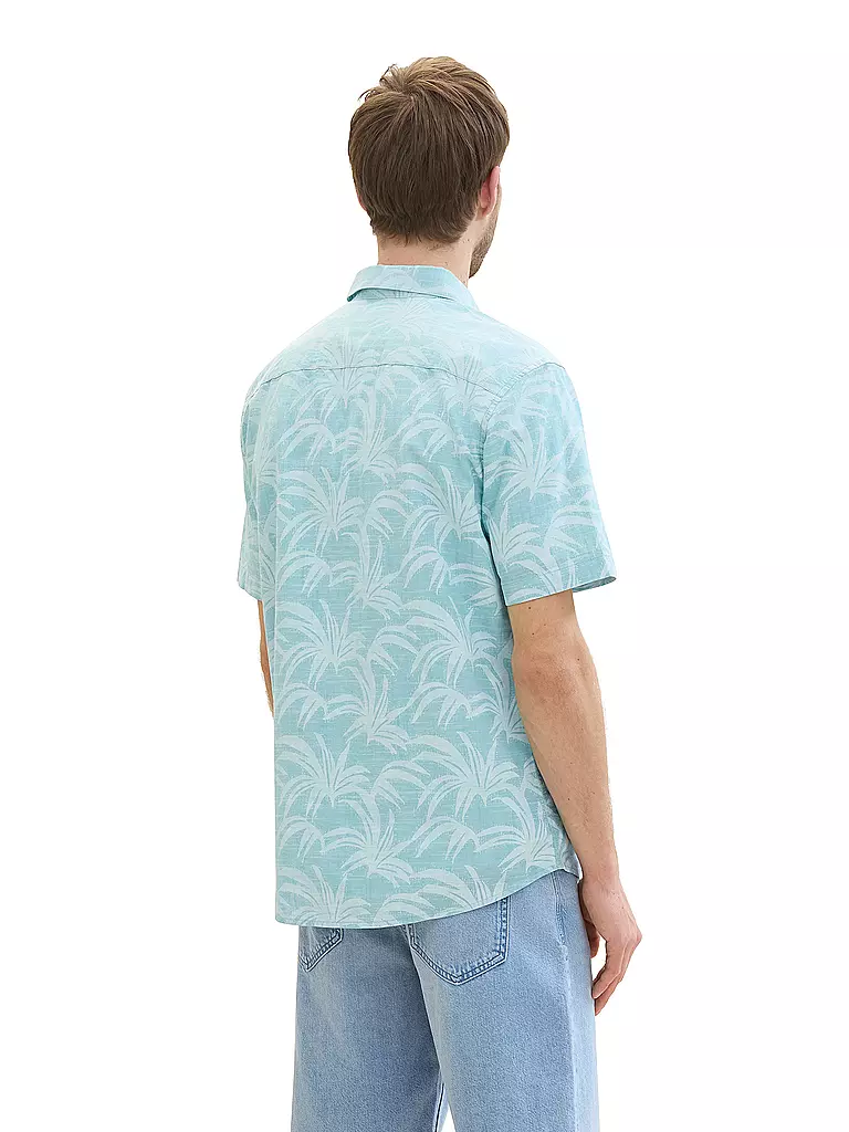 TOM TAILOR Hemd Regular Fit  türkis