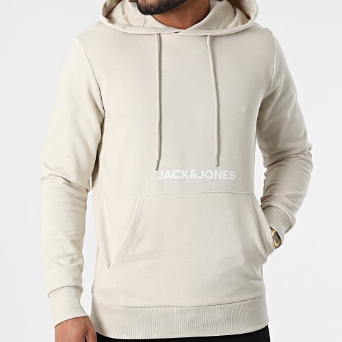 Sweat Capuche You Beige