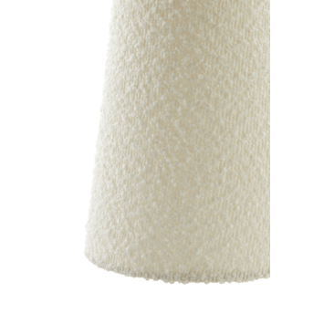 Tafellamp Fenna crème Ø11 x 30 cm