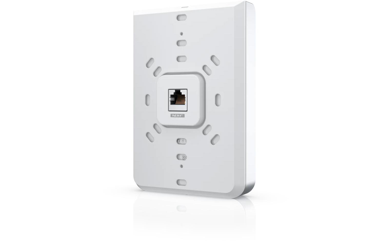 Access Point UniFi6 In-Wall U6-IW<br>Wandmontierter WiFi 6 Access Point mit integriertem PoE-Switch