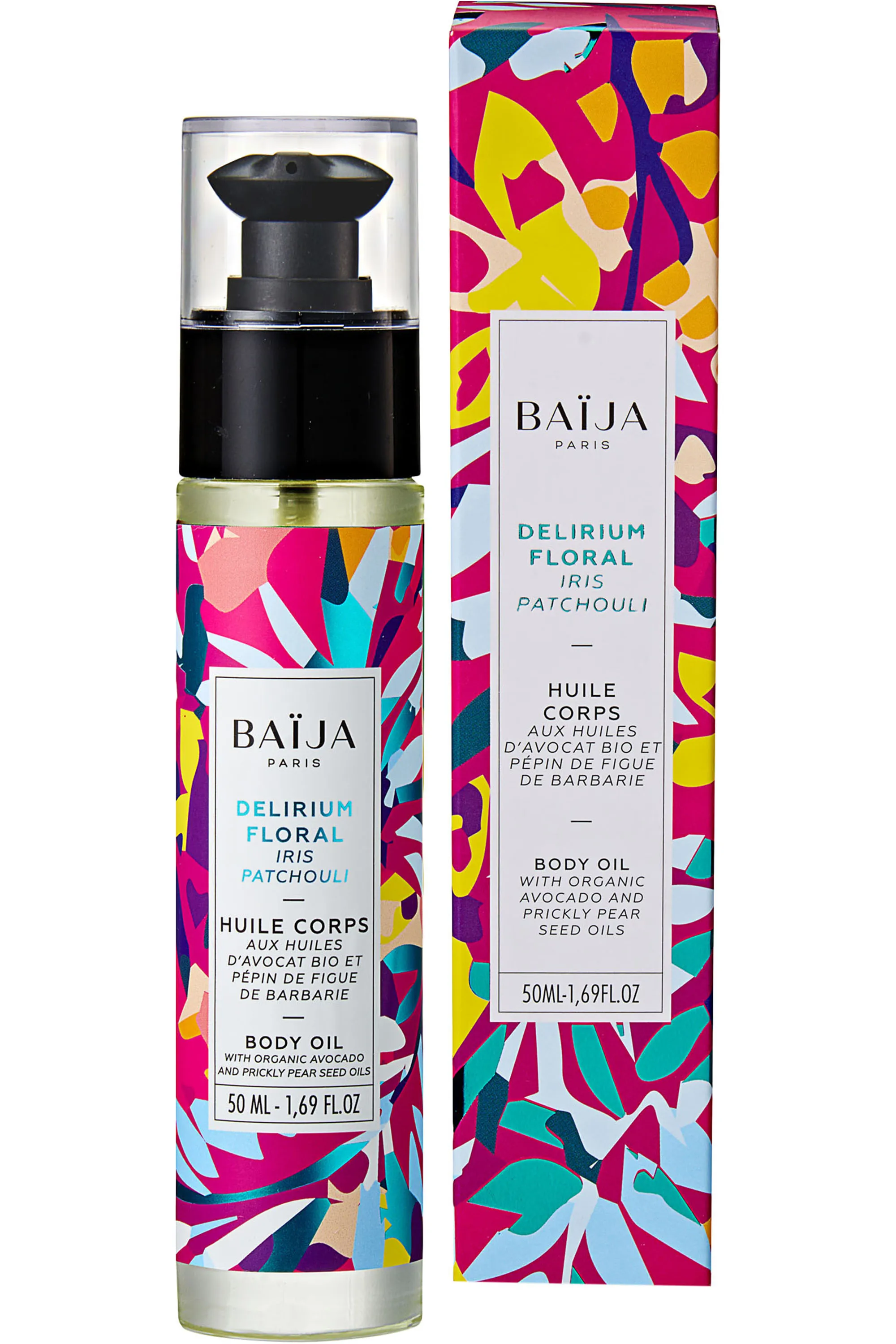 Baïja Huile corps & bain Delirium Floral-50 ml