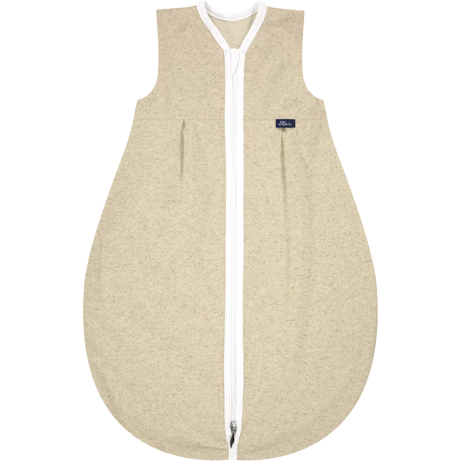 Alvi® Kugelschlafsack-Mäxchen Light Special Fabric Hemp nature