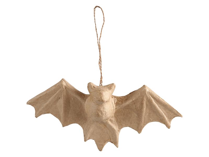 Creativ Company Pappartikel 3.5 x 10 x 22 cm Fledermaus Halloween-Figur