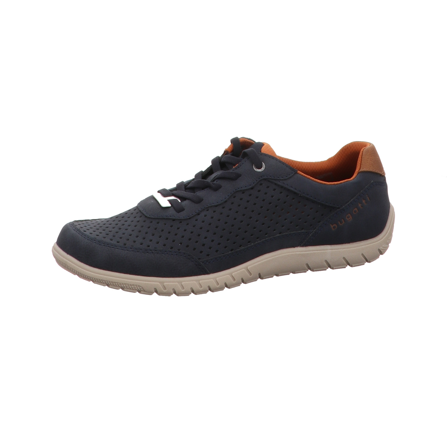 Bugatti Schnürhalbschuh blau