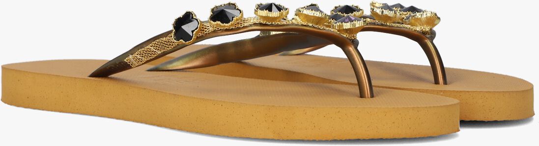 UZURII gele uzurii teenslippers black flower