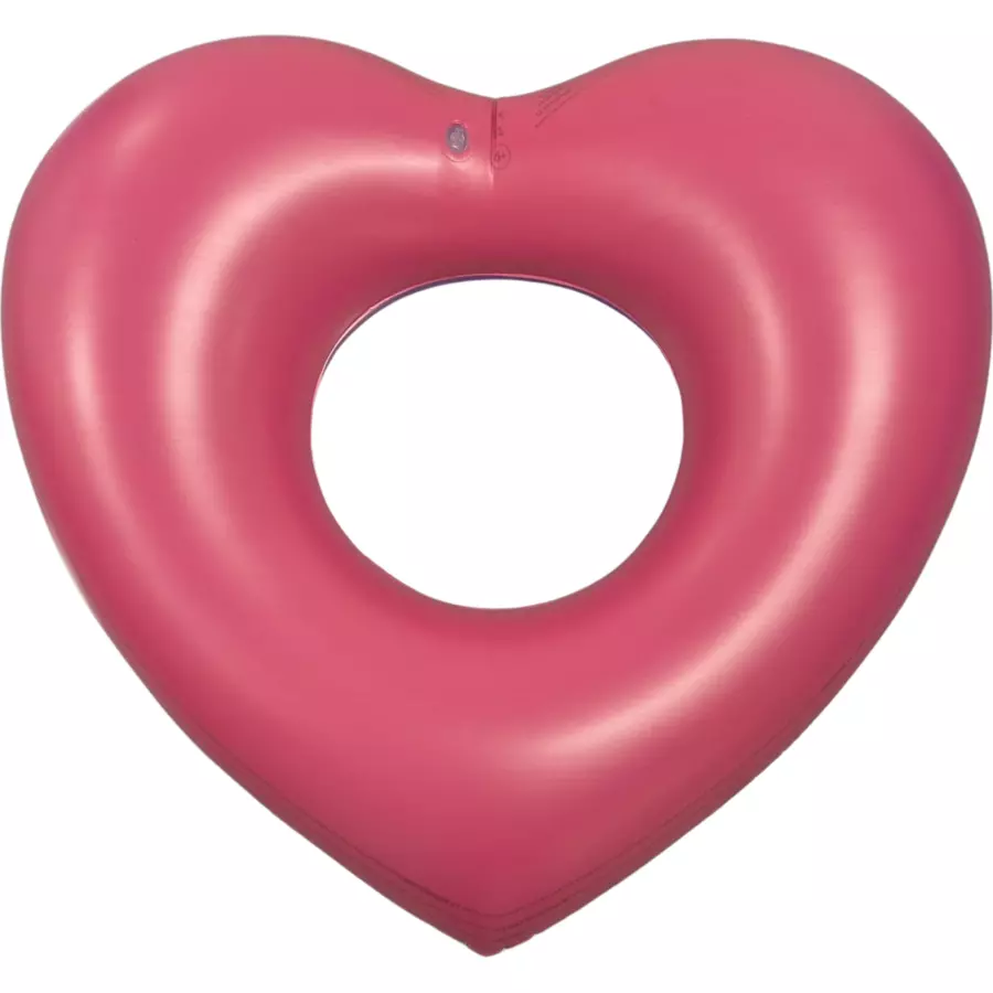 Swim Essentials Red-Purple Heart Schwimmring ⌀55 cm