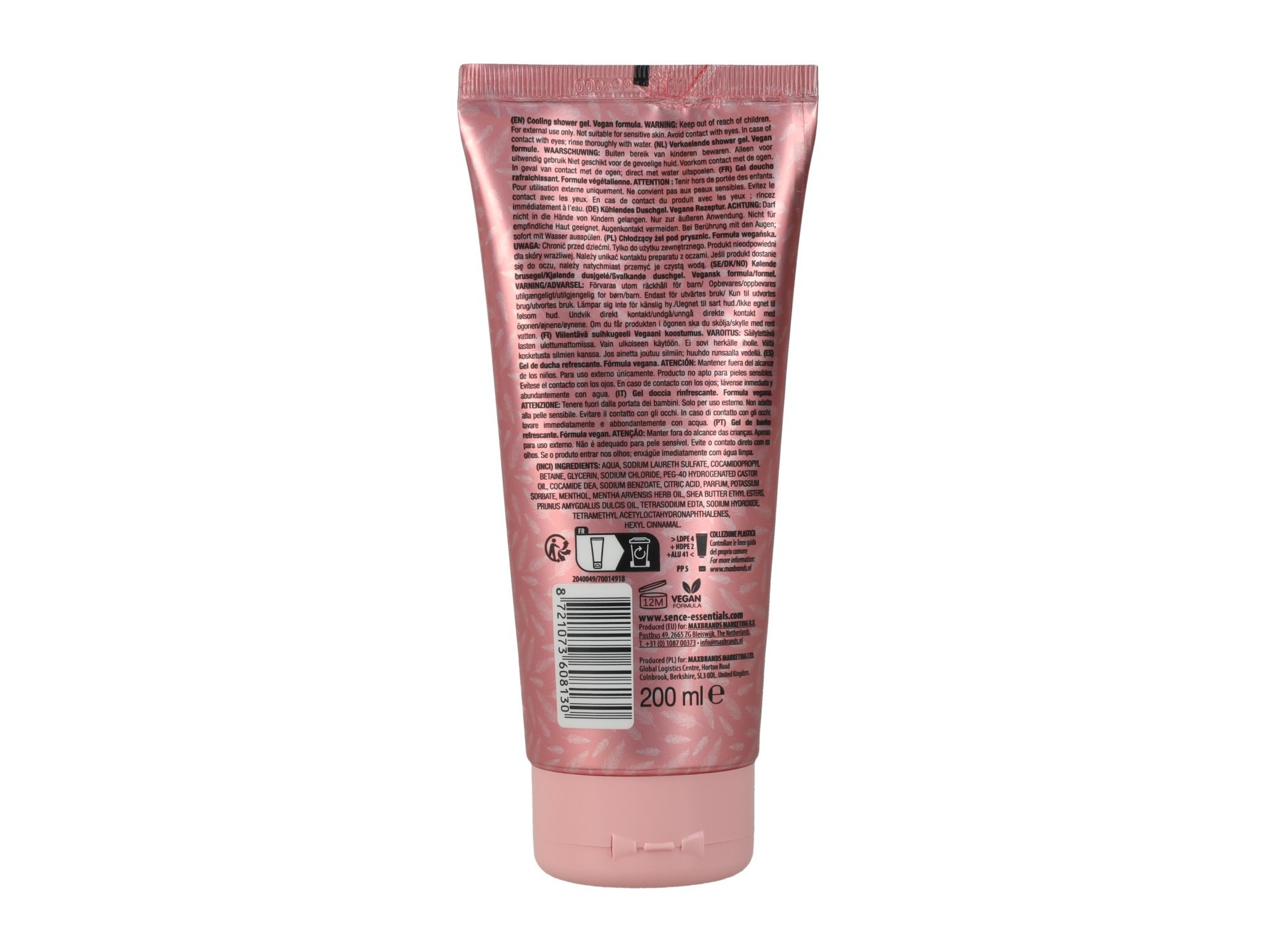GEL DE BANHO REFRESCANTE SENCE EMBRACE 200ML