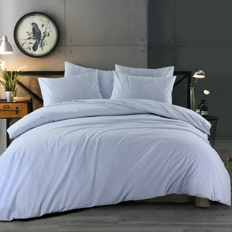 Day Dream Dorien - Dekbedovertrek - Tweepersoons - 200x200/220 cm - Blauw