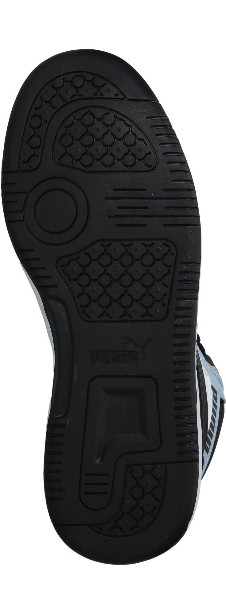 Puma Rebound V6 Mid Sneakers Blauw Jongens