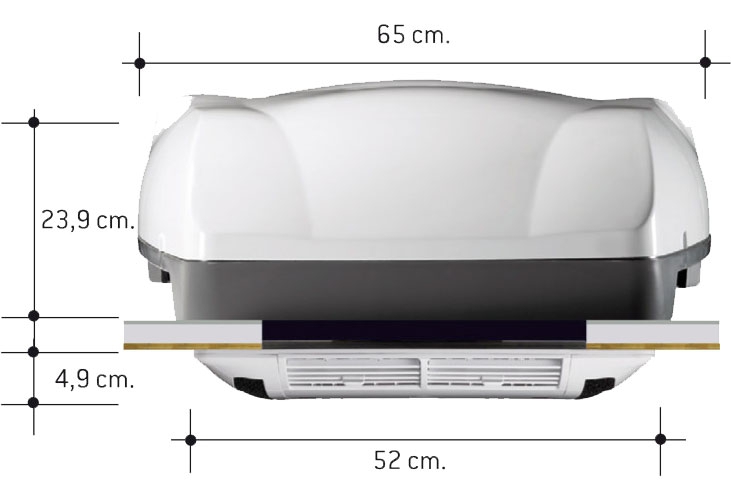 Klimaanlage Telair Dualclima 8400H 230V