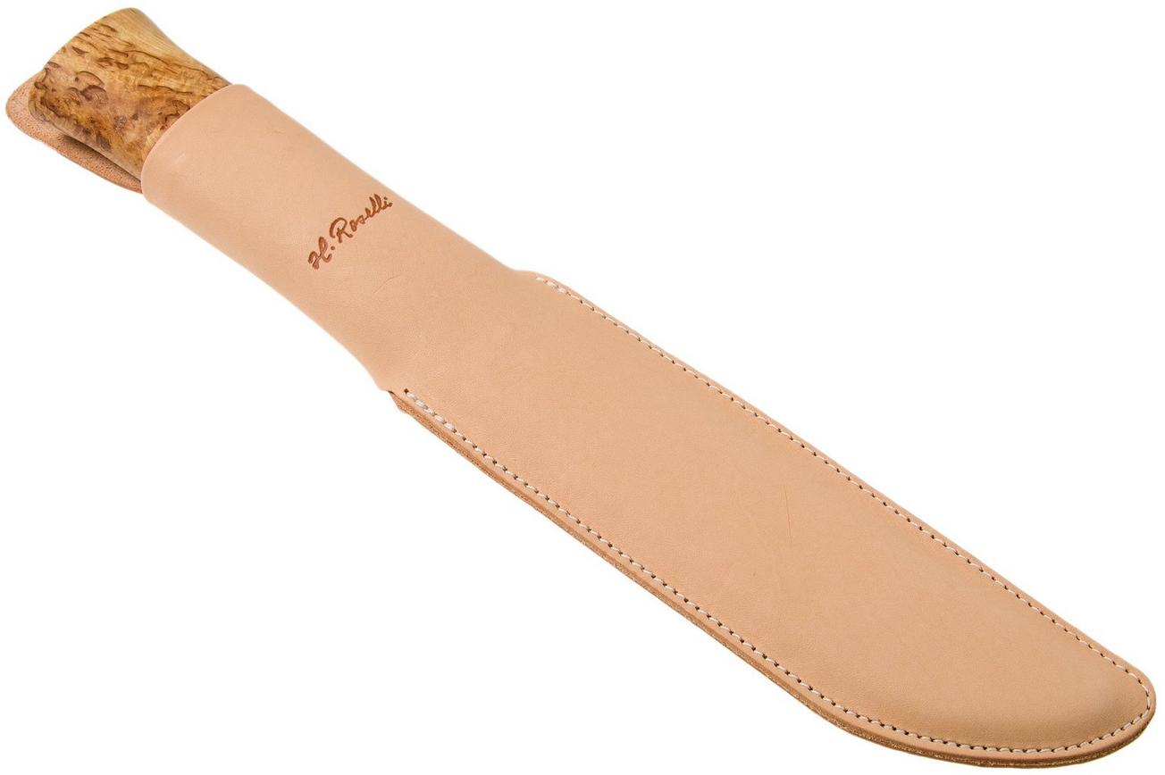 Roselli Big Leuku Knife R150 leather sheath, outdoormes