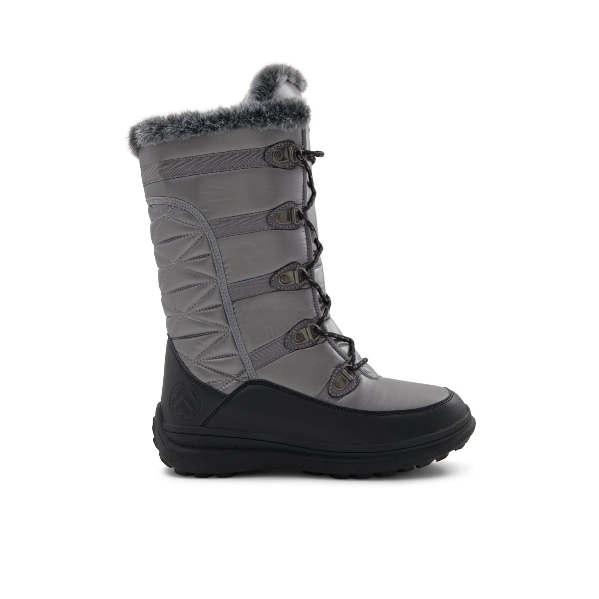 BANFF TRAIL-Vrurbag-Bottes mi-mollet - Gris