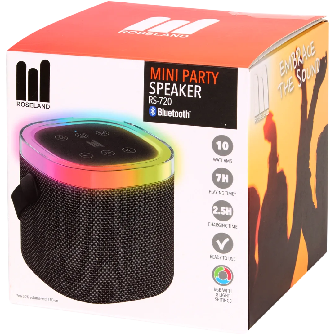 Roseland speaker 10 watt | diverse kleuren