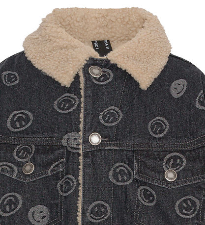 Molo Jeansjacke - Hiro - Happiness Black