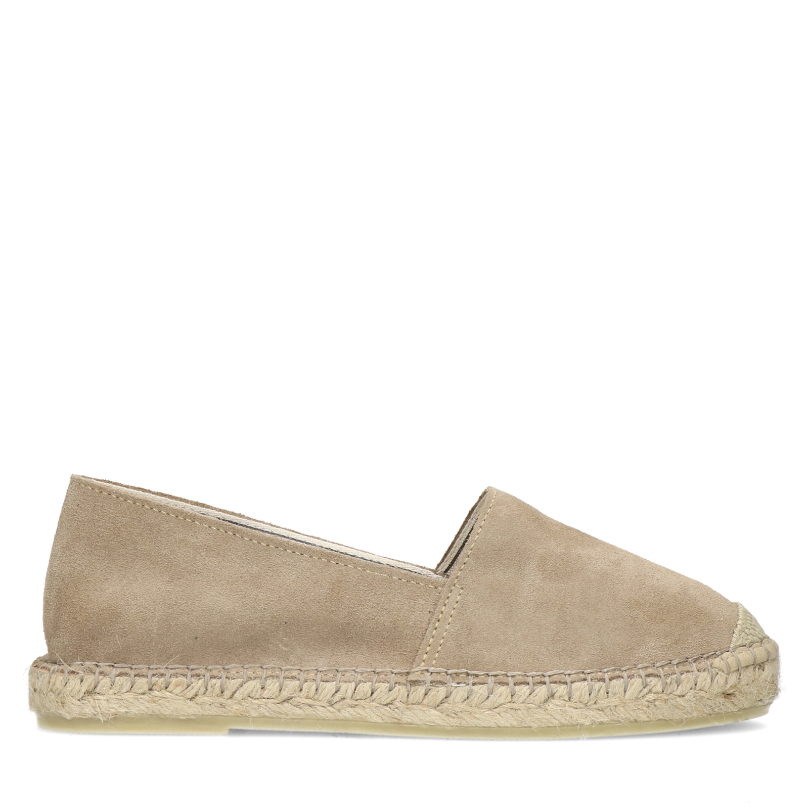 Beige suède espadrilles