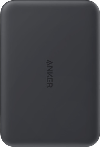 Anker MagGo Slim Draadloze Powerbank met MagSafe en Qi2 10.000 mAh met Snelladen Zwart