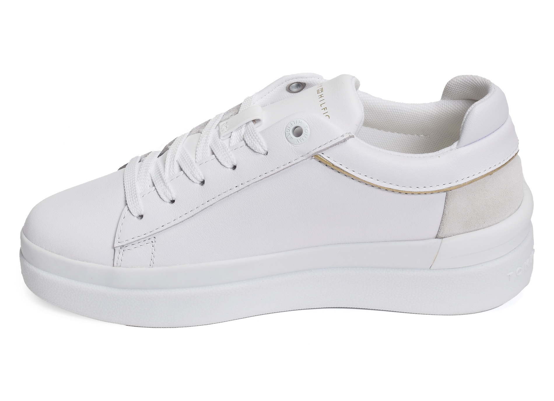 Corp webbing court sneaker 7387 blanc