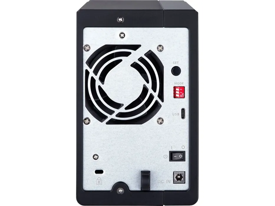 QNAP TR-002 - Harddisk-array - 2 bays (SATA-600) - USB 3.1 Gen 2 (ekstern)