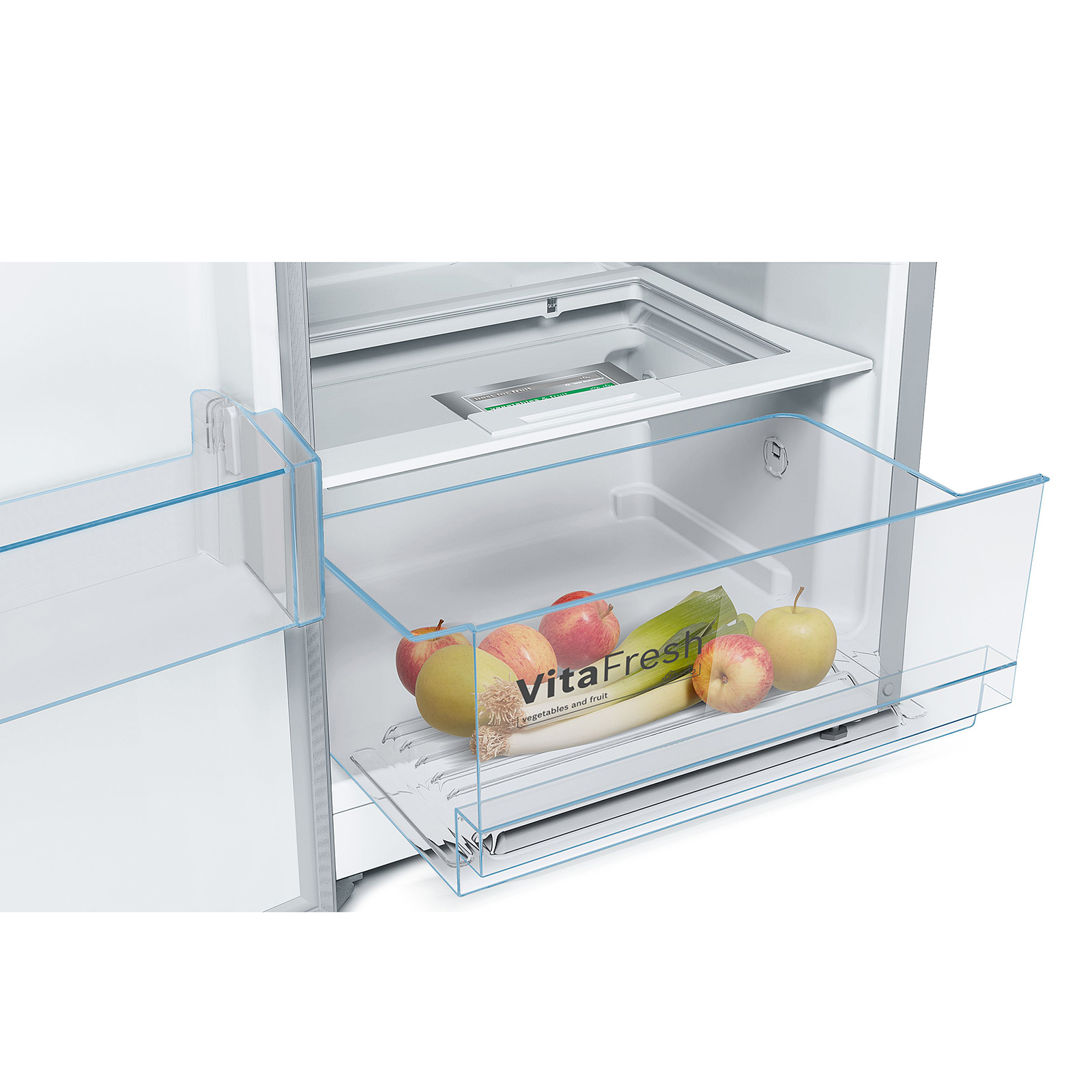 BOSCH Stand-Kühlschrank KSV36VLEP - Edelstahl - E