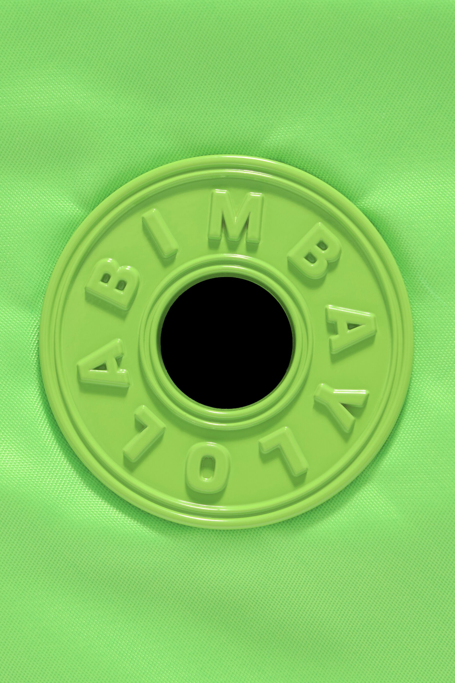 Bolsa transversal tamanho XS em nylon verde neon