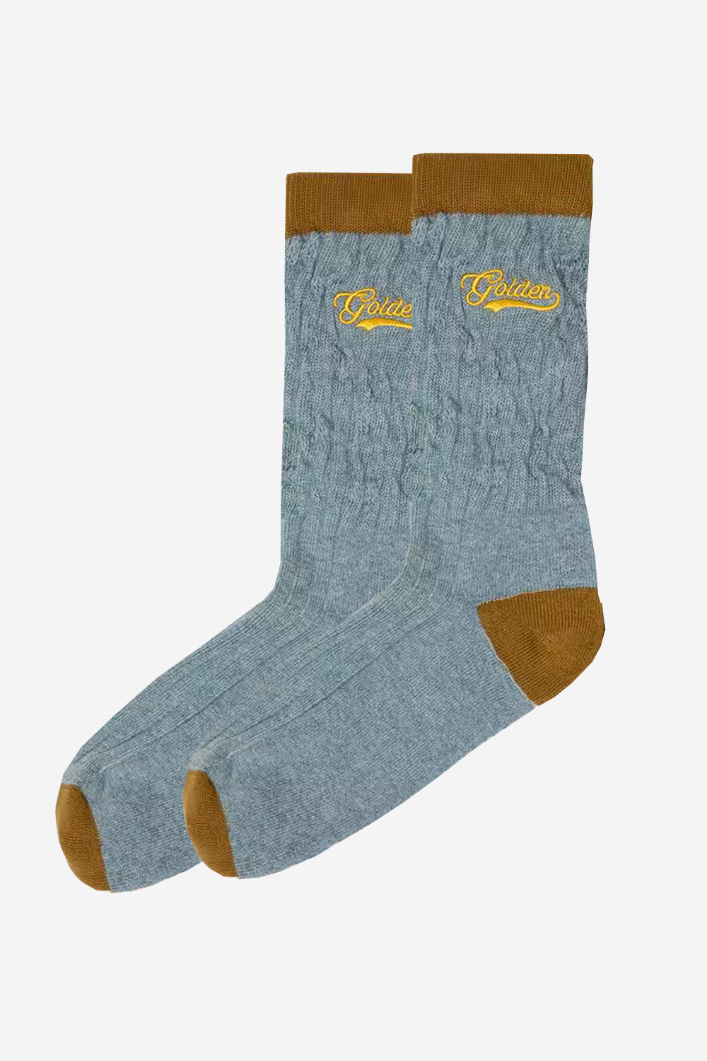Ribbed cotton socks