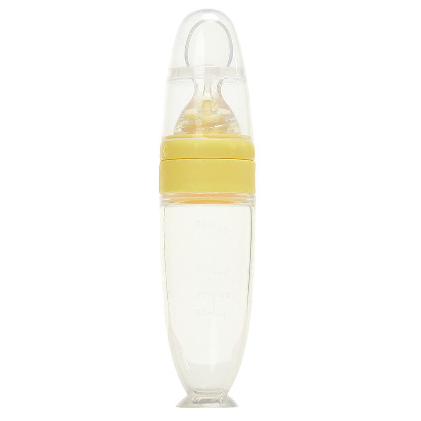 Biberon-cuillère avec capuchon Yummix - Ecru