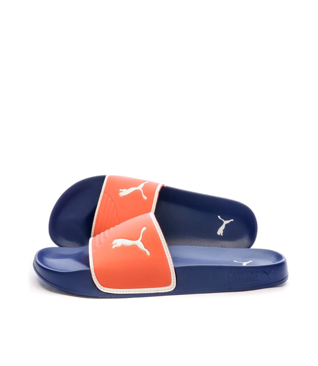 Claquettes Marine Homme Puma Lead cat 2.0