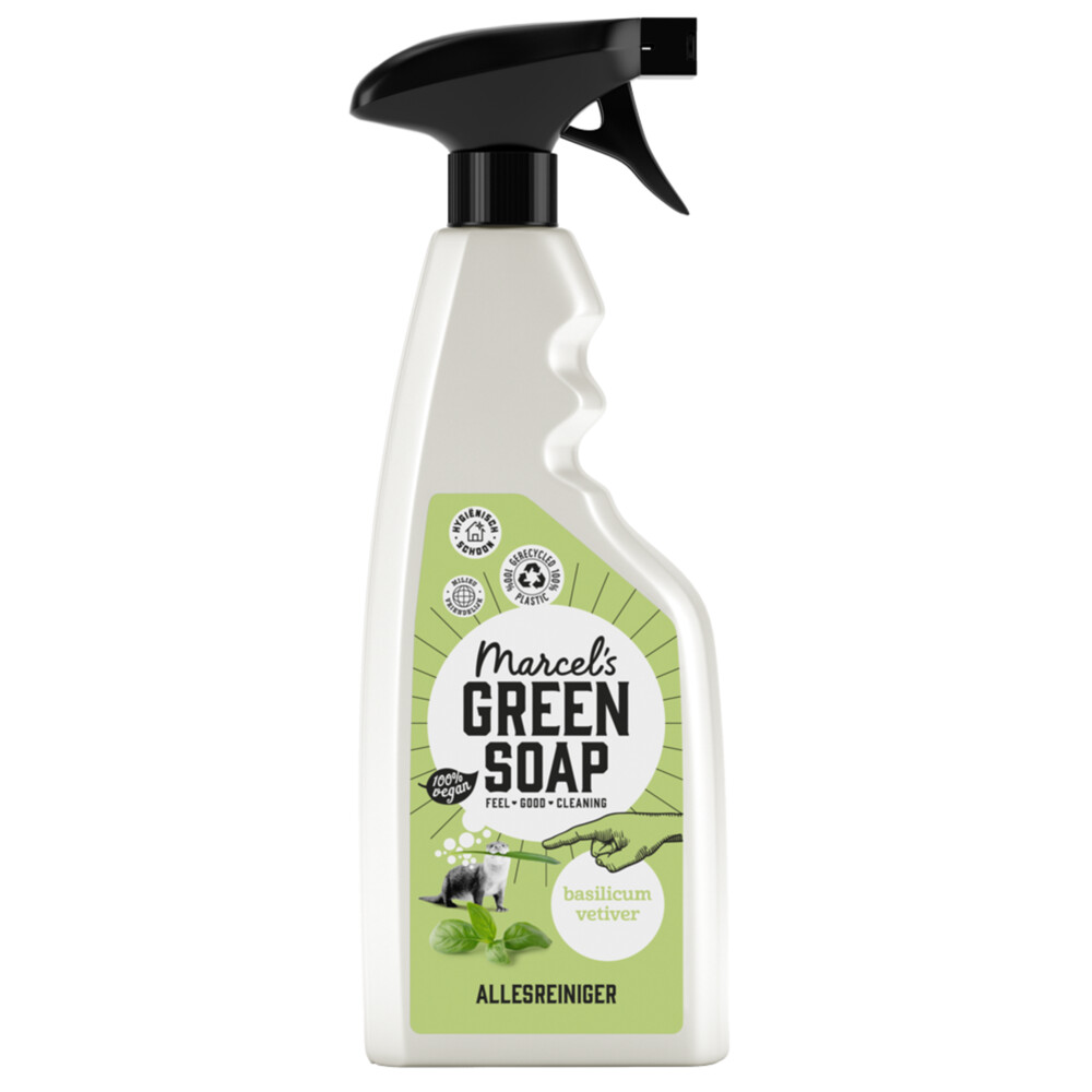Marcel's Green Soap Allesreiniger Spray Basilicum & Vetiver Gras500 ml