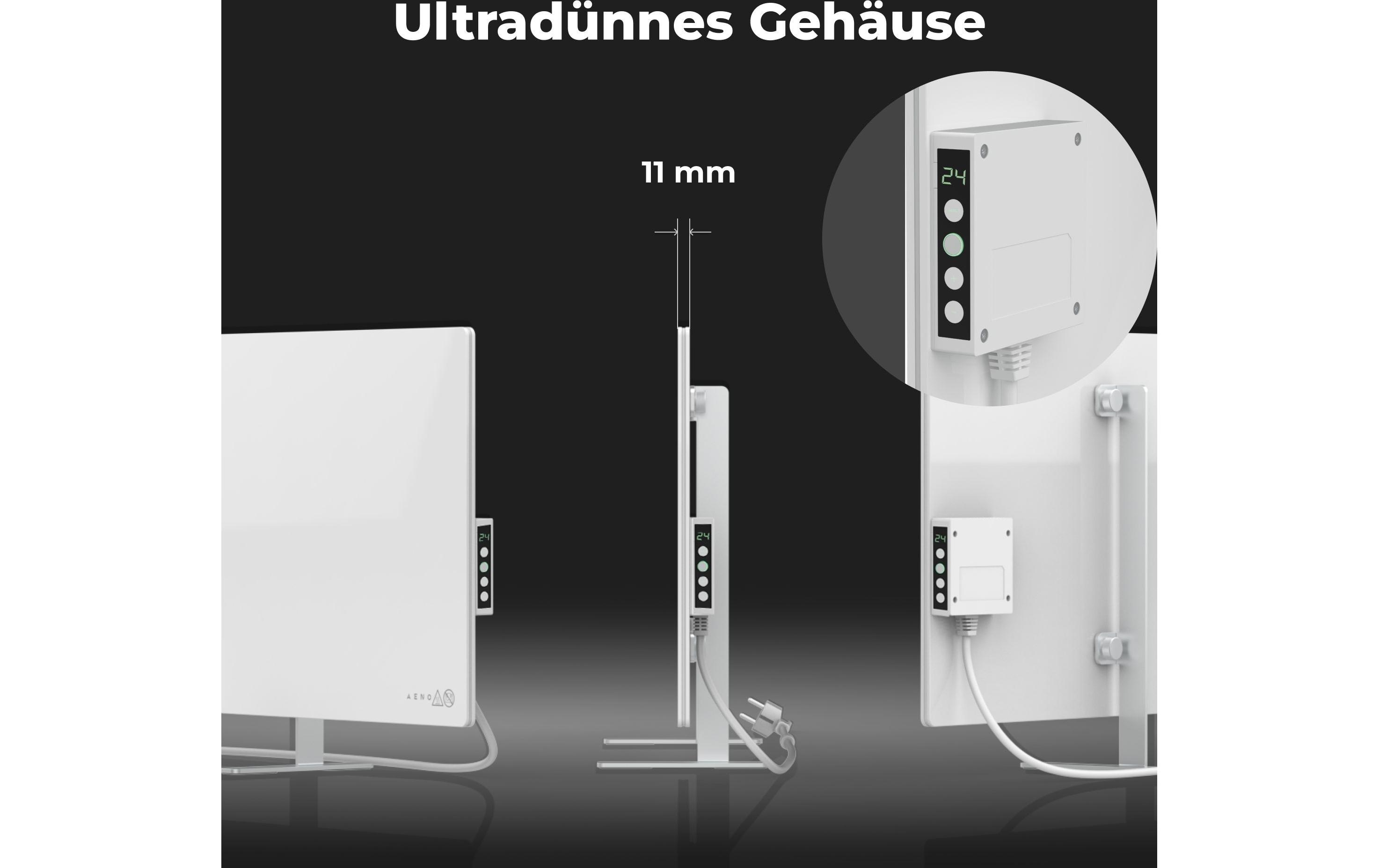 Infrarotheizer Premium Eco Smart LED 700 W, Weiss<br>Heizgerät mit Infrarotstrahler