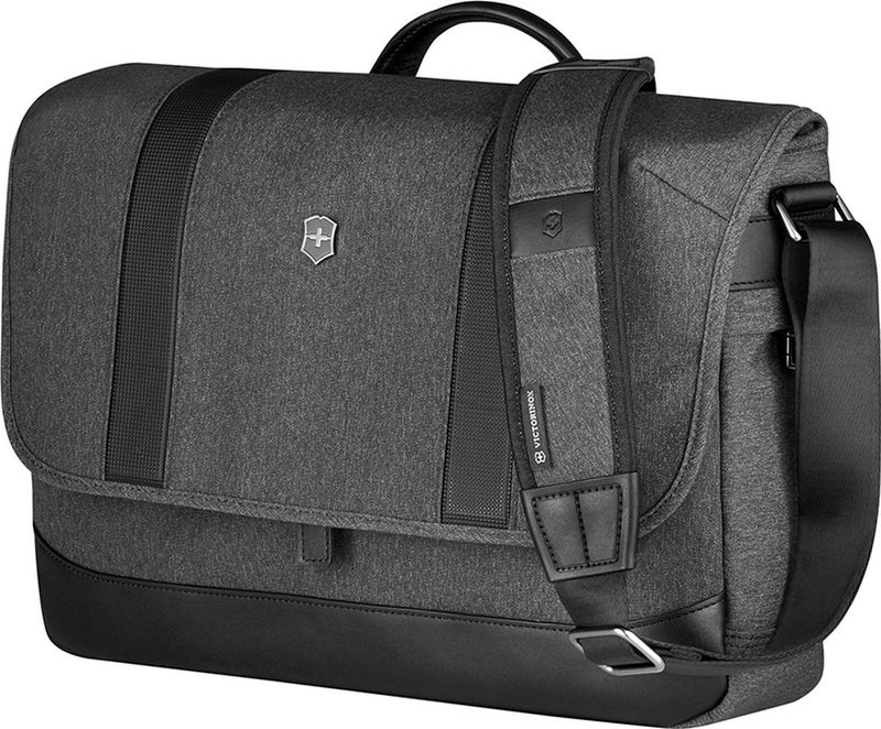 Victorinox Architectuur Urban 2 Messenger 41 cm laptop compartiment  grijs