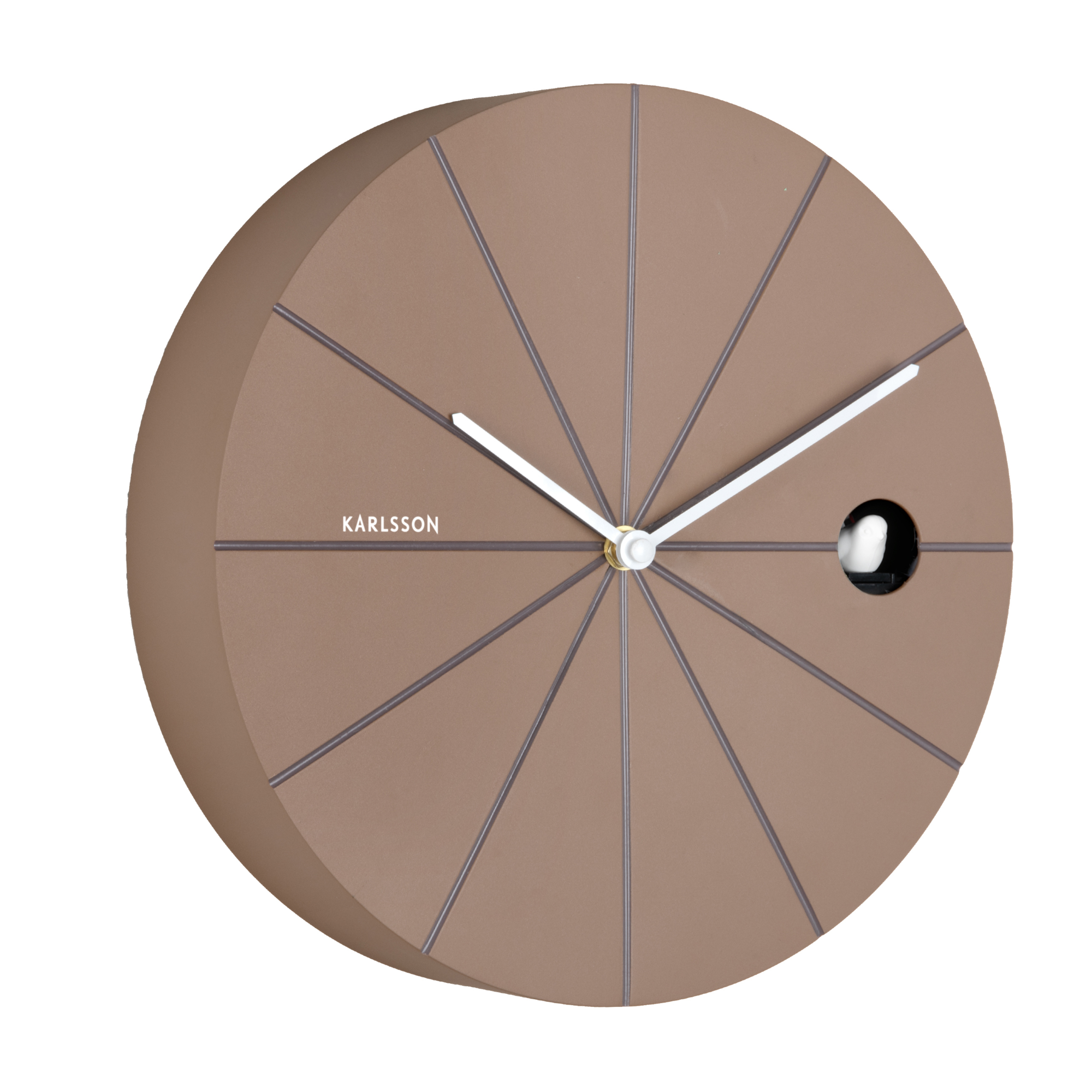 Wandklok Destacado Cuckoo Mokkabruin