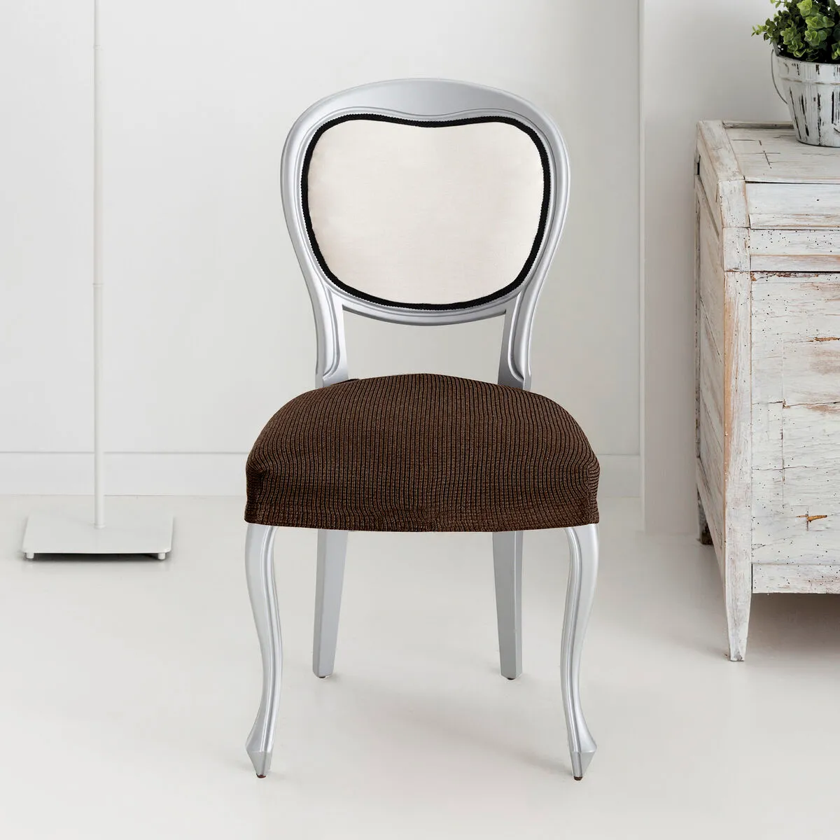 Eysa Housse de Chaise ULISES Marron 50 x 5 x 50 cm 2 Unités