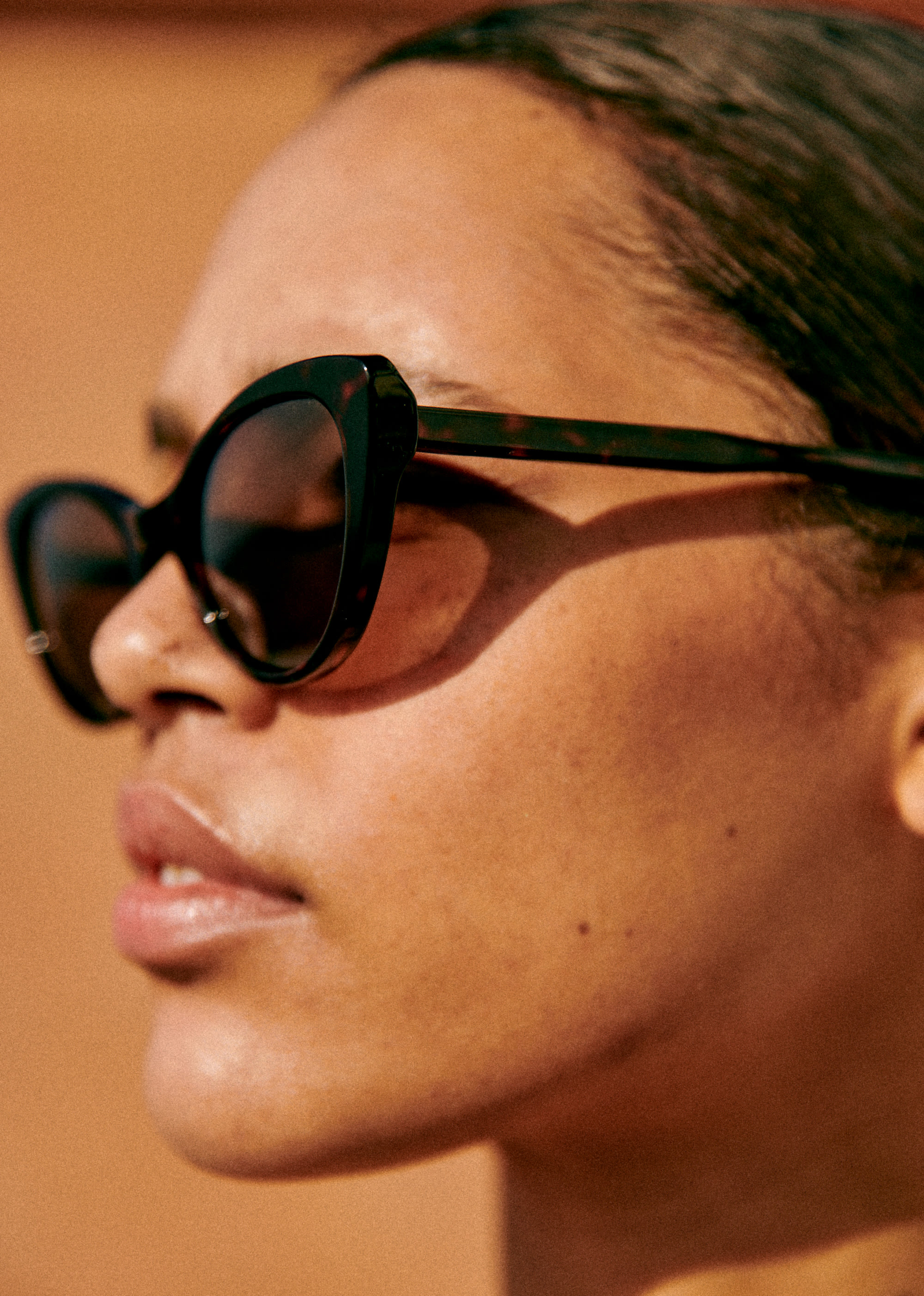 Lunettes de soleil Bianca - Ecaille foncée - LES COMPOSANTES/DÉCOUVRIR 5906634