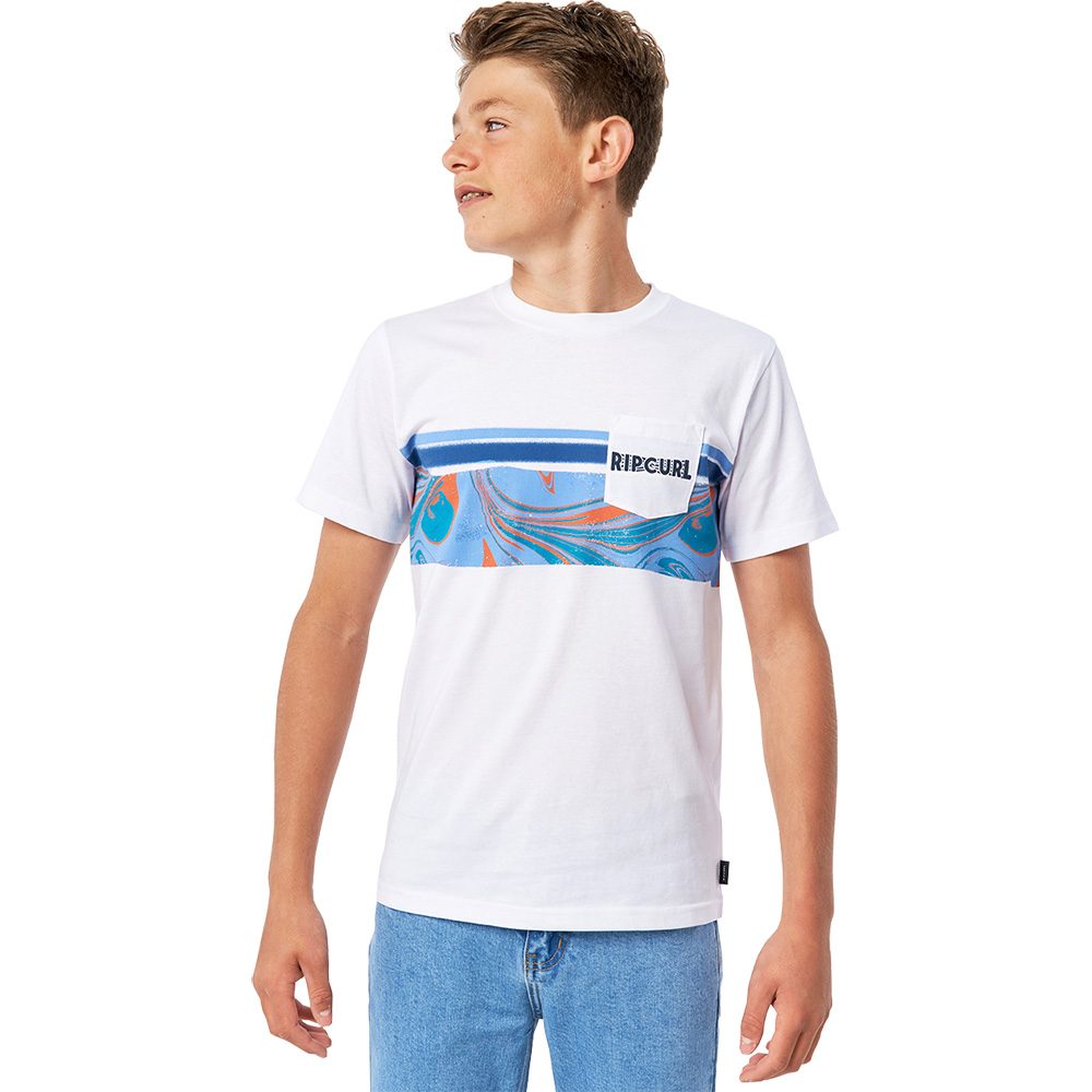 Rip Curl Blocker T-Shirt Jungen weiß