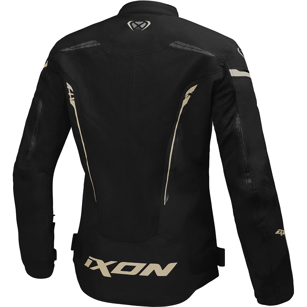 Ixon - Blouson femme Striker Air Lady Noir / Anthracite / Or