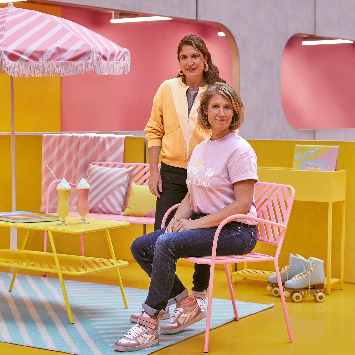 HELLO BLOGZINE X LA REDOUTE INTERIEURS<br>Tapete em poliéster reciclado para uso interno/externo