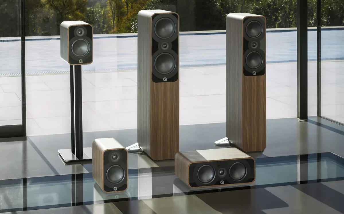 Q Acoustics 5010 Cinema Pack 5.1 Chêne clair Packs enceintes compactes