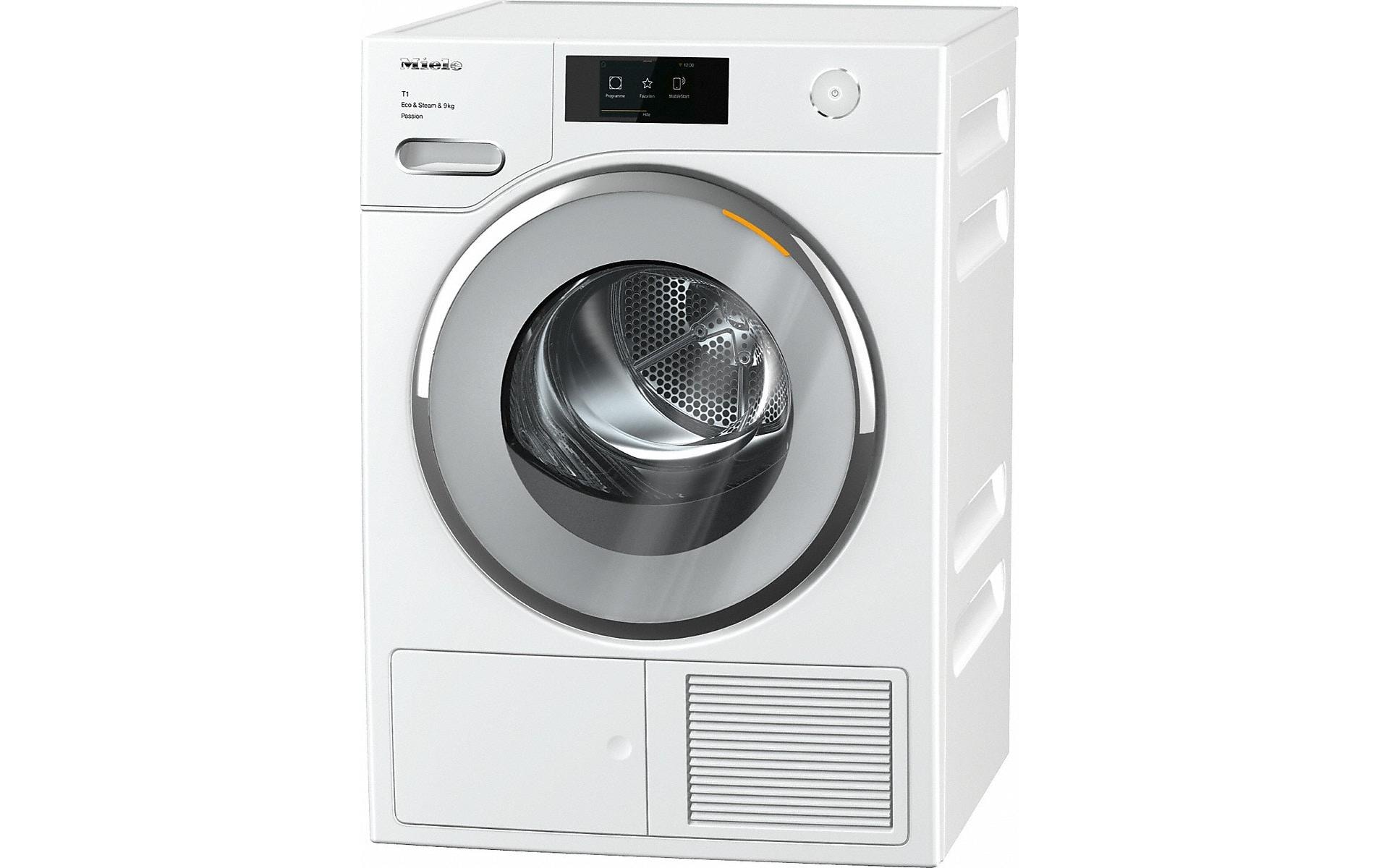 Wäschetrockner TWV 700-80 CH Passion Links/Wechselbar<br>Frontloader mit 9 kg Ladekapazität