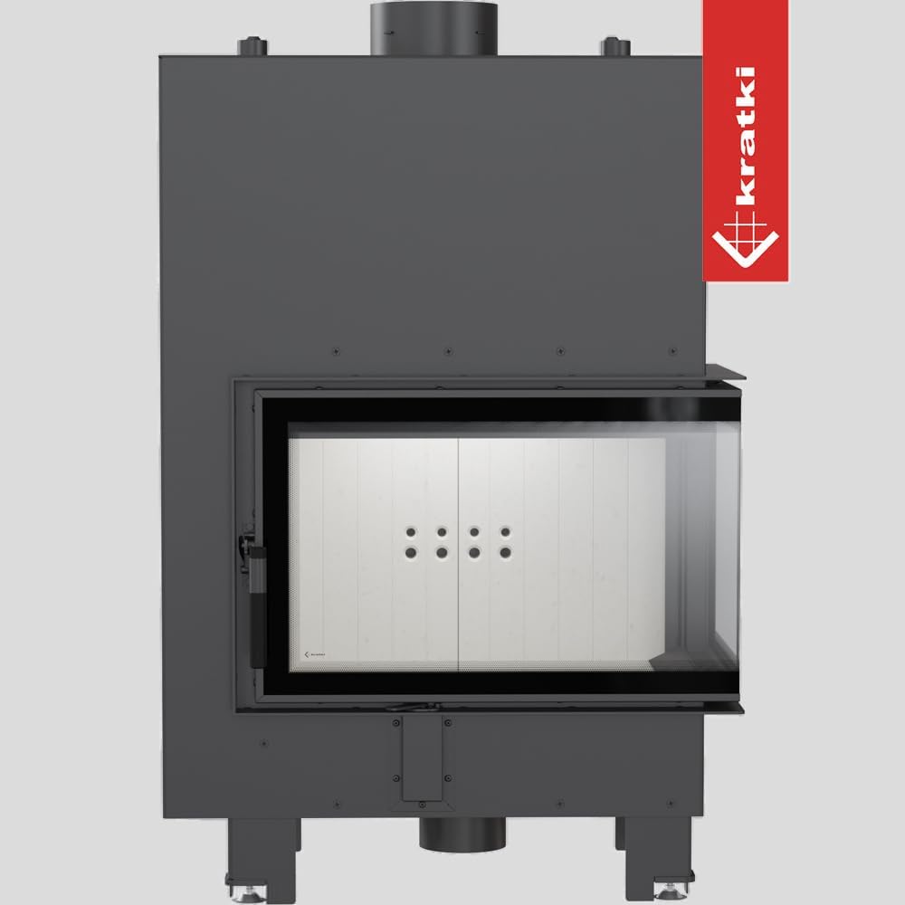 Kratki Wasserführender Kamineinsatz MBM rechts 12 kW Ø 180