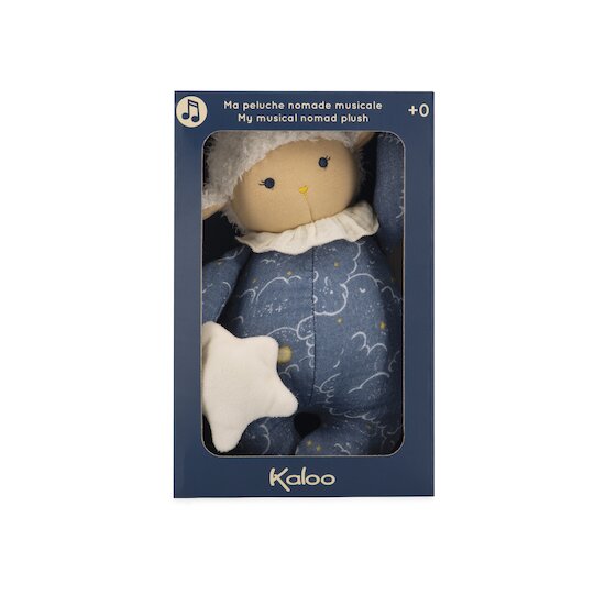 Peluche musicale nomade   Mouton éveillé        de               Kaloo